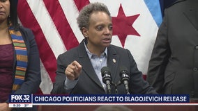 Chicago politicians react to Blagojevich prison release