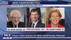 Candidates race around New Hampshire ahead of Tuesday's primary