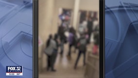 Fight erupts inside Lincoln Park High School following peaceful protest