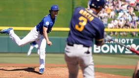 Cubs' Darvish yields home run to first batter of spring