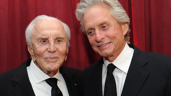 Kirk Douglas' $61M fortune given mostly to charity, none went to son Michael Douglas