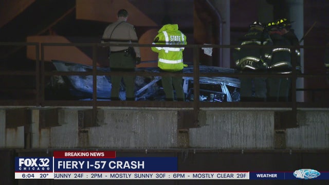 Fatal crash on I-57 shuts down southbound lanes at 127th