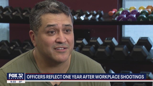 Officers reflect one year after Aurora workplace shootings