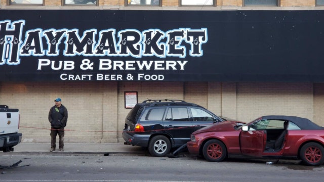 3 injured after being struck by vehicle on Near West Side; driver also hurt