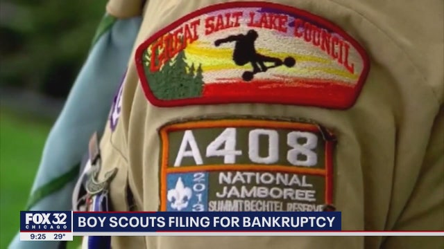 Boy Scouts seek bankruptcy, urge victims to step forward