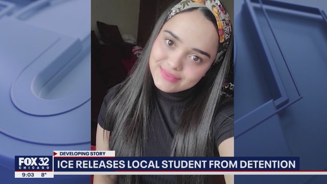 ICE releases Chicago area high school student from detention center after nearly 4 months