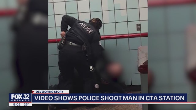 Mayor: Video of police shooting man in CTA station is 'extremely disturbing'