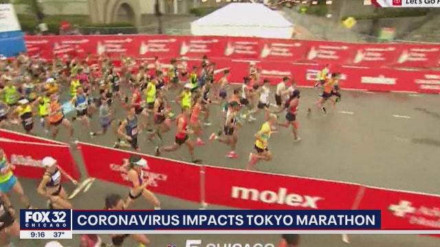 Tokyo Marathon limited to elite runners because of virus