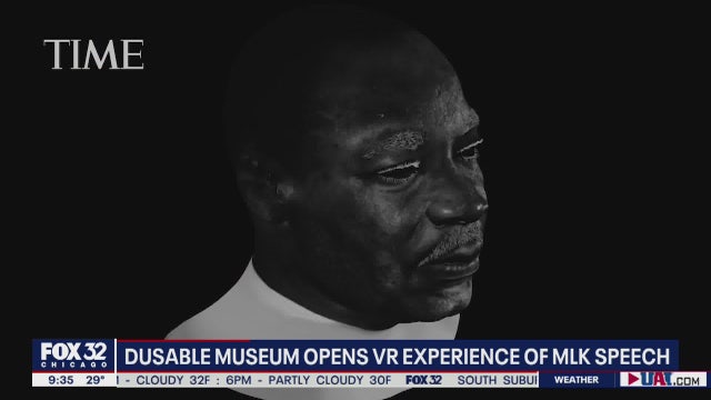 High-tech Chicago exhibit puts visitors eye-to-eye with MLK Jr.