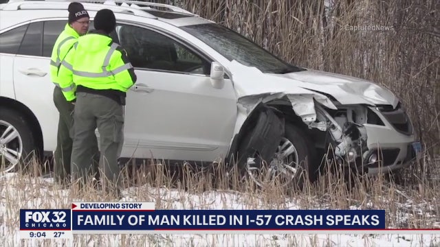 Vehicle hits, kills man refilling gas tank of relative’s car on I-57