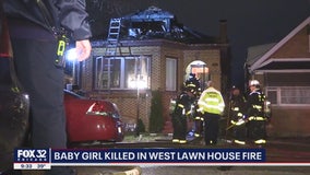 1-year-old girl killed, 8 injured in West Lawn fire