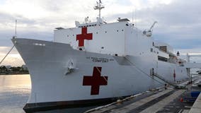 Navy hospital ship to come to New York Harbor