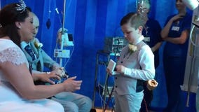 Hospital organizes beautiful wedding ceremony for patient waiting on heart transplant