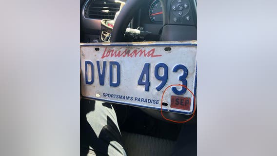 Police: Driver caught driving with tabs that expired back in 1997