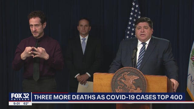 3 more COVID-19 deaths confirmed in Illinois; total number of cases now 422