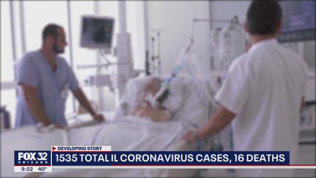Illinois would need 38,000 more hospital beds if COVID-19 not tamed; cases statewide climb to 1,535