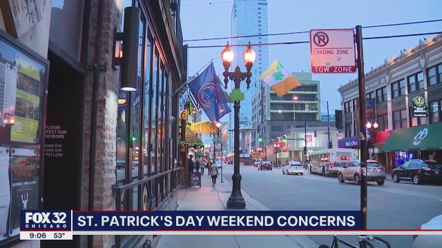Chicago bars concerned about crowds this weekend for St. Patrick's Day