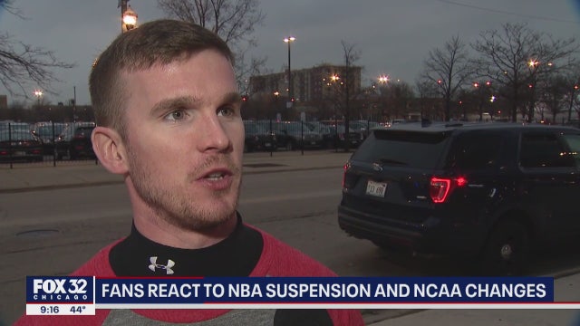 Fans react to coronavirus effect on NCAA games, sporting events