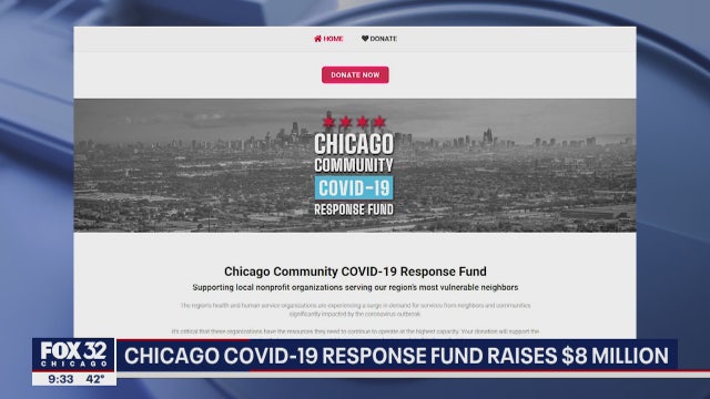 Chicago coronavirus relief fund raises $8 million in just one day
