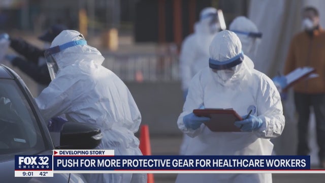 Pritzker pushes for more protective gear as Illinois COVID-19 cases climb to 1,285