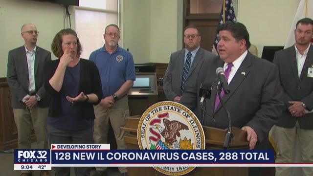 128 more coronavirus cases confirmed in Illinois; state total now 288
