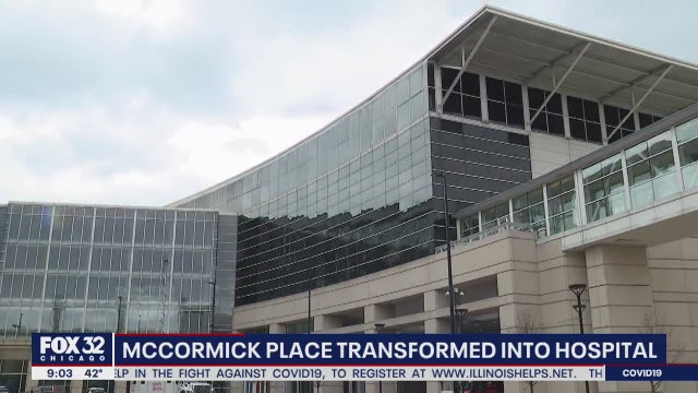 McCormick Place transformed into hospital to help with COVID-19 treatment