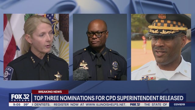 Names of 3 finalists for Chicago Police Superintendent job released