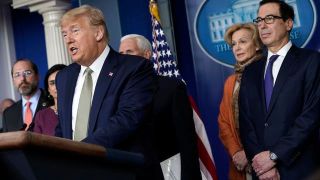 Trump wants quick checks sent to public in virus response