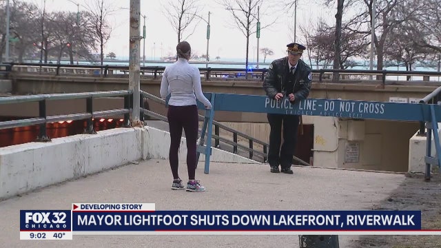 Riverwalk, Lakefront and 606 trails officially close due to COVID-19