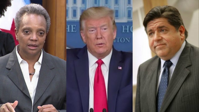 Trump pens letter criticizing Lightfoot, Pritzker on Chicago gun violence
