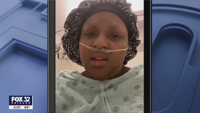 Young suburban mother documents coronavirus treatment