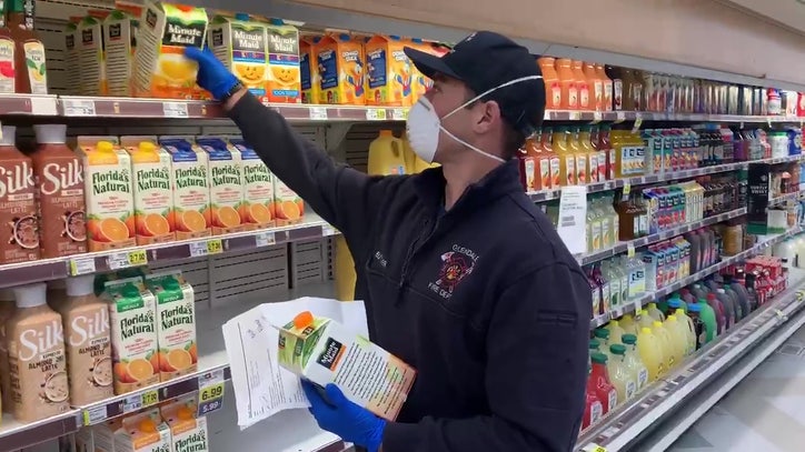 Heroes Among Us: Glendale firefighters grocery shop for ...