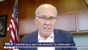 Naperville mayor wants to begin reopening his city on May 1