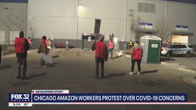 Chicago Amazon workers refusing to go to work due to COVID-19 concerns