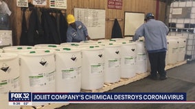 Joliet company remains busy developing chemical that destroys coronavirus