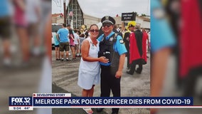 Melrose Park police officer dies of COVID-19