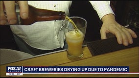 Chicago's craft breweries drying up due to COVID-19 pandemic