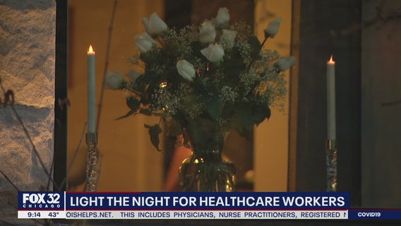 'Light the Night' for healthcare workers prevalent in Andersonville