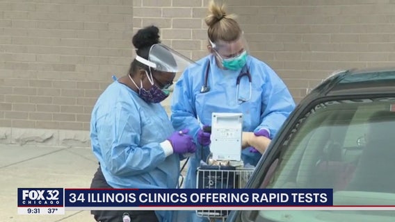 More clinics across Illinois now offering rapid COVID-19 testing