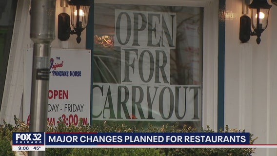Major changes planned for restaurants due to COVID-19