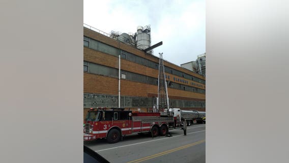 Fire breaks out at Blommer Chocolate Company