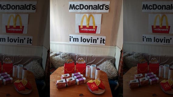 Mom creates DIY 'McDonald's' meal for kids amid coronavirus lockdown, complete with 'Happy Meal' packaging