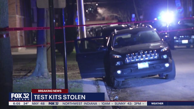 Coronavirus test kits stolen from lab tech's vehicle at South Side gas station
