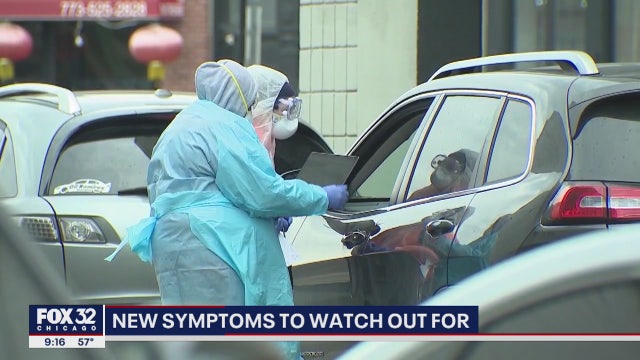 2,000 more COVID-19 cases reported in Illinois as new virus symptoms announced