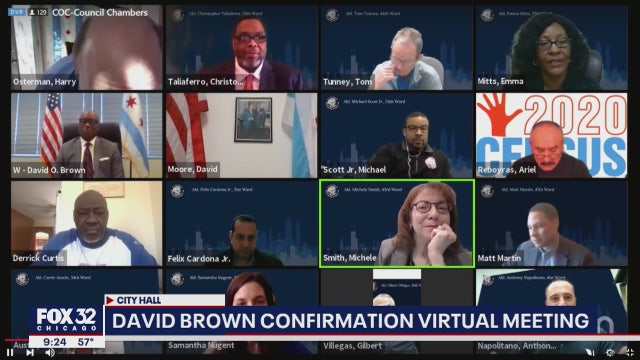 Public Safety Committee holds virtual vote to recommend David Brown as top cop