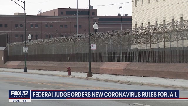 Judge orders Cook County Jail to do more to halt spread of COVID-19