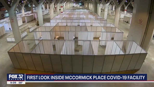 Chicago's McCormick Place re-christened as coronavirus field hospital