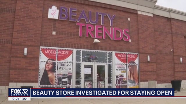 Chicago beauty store being investigated for staying open amid pandemic