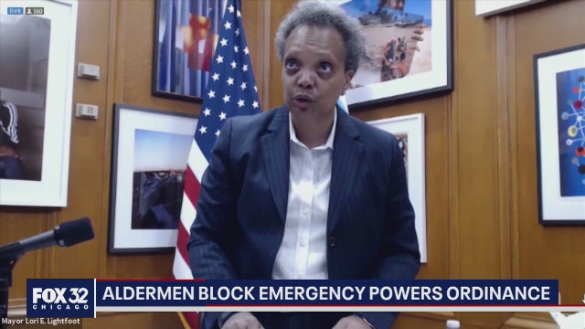 Chicago aldermen block ordinance granting Mayor Lightfoot emergency powers amid pandemic