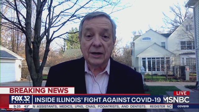 Durbin on Illinois' fight against COVID-19: 'Profits be damned!'